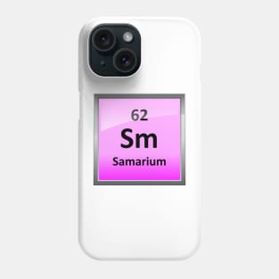 Samarium Element Symbol - Periodic Table Phone Case