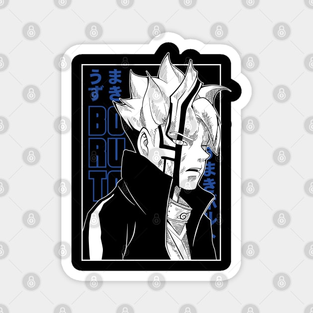 Boruto Uzumaki Karma Transformation Magnet by Otaku Vibes