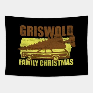 griswold family christmas - tree Tapestry