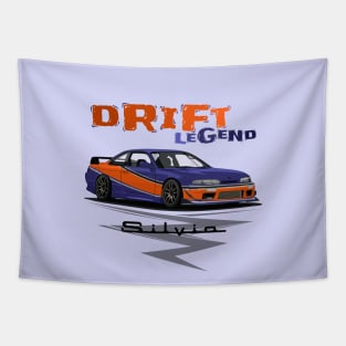 Nissan Silvia S14 Drift Legend Tapestry