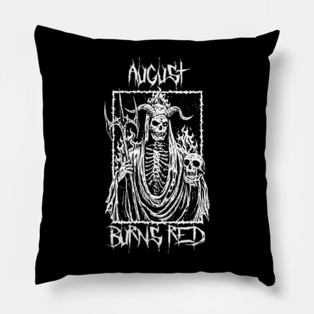 august burns red in the darknes Pillow by tamansafari prigen