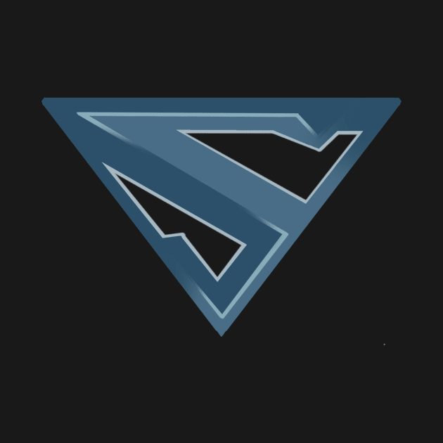 super triangle blue by Super T's