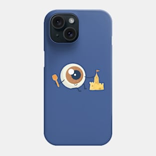 Cute eyeball character Phone Case