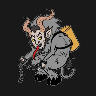 Krampus in Dark Grey T-Shirt