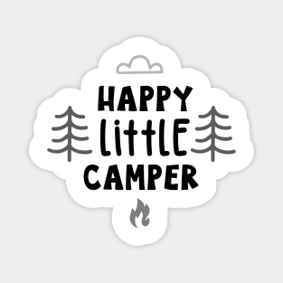 Happy Little Camper Outdoors Shirt, Hiking Shirt, Adventure Shirt Magnet