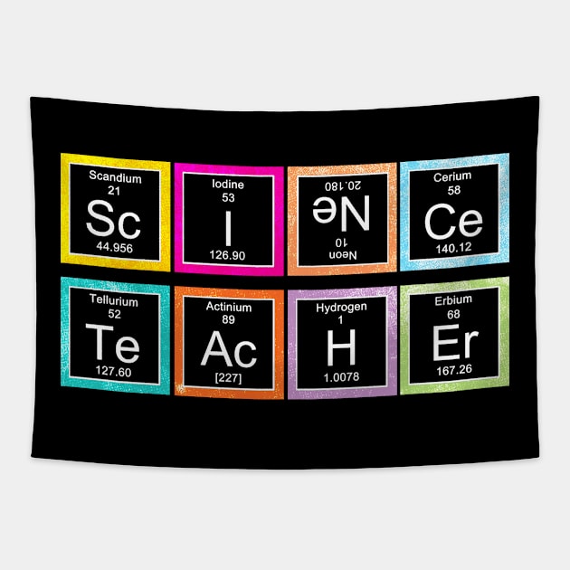 Science Teacher Tapestry by Mila46