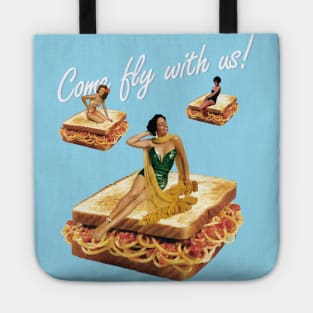 Sandwich airlines - Come fly with us! Tote