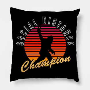 Social distance champion Pillow