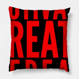 MOTIVATE CREATE REPEAT Pillow