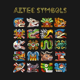 Aztec Symbols T-Shirt