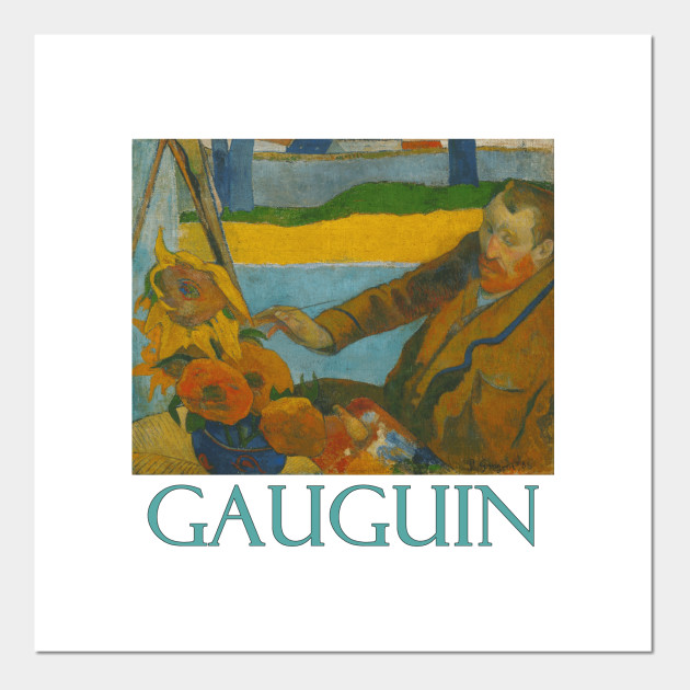 Van Gogh Painting Sunflowers 1888 By Paul Gauguin Art