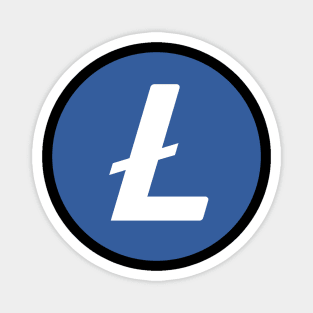 Litecoin ltc Crypto coin Crytopcurrency Magnet