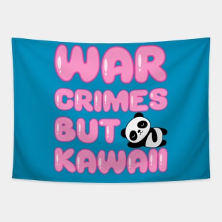 Kawaii War Crimes Panda Tapestry