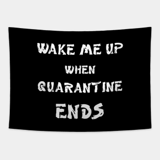 Wake me up when quarantine ends Tapestry