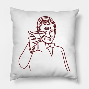 Leonardo Dicaprio Cheers Meme Pillow