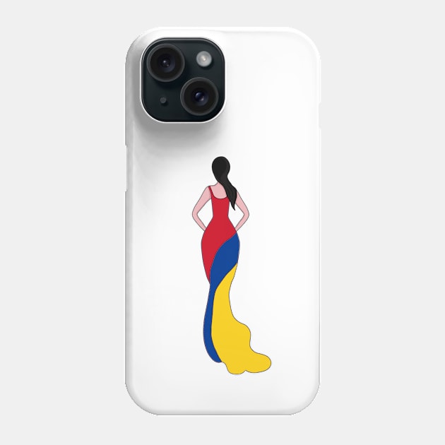 Colombia Woman Phone Case by DiegoCarvalho