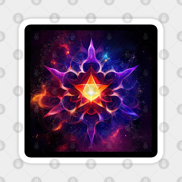 Soul Star Chakra Magnet by Digitalys Studios