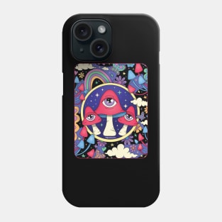 Cosmic Shrooms Phone Case