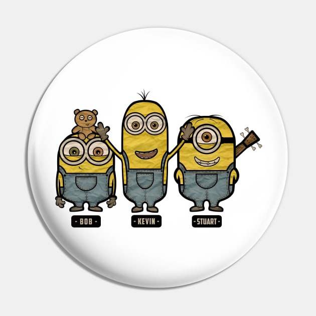 Minions TOGETHER Pin by poketees