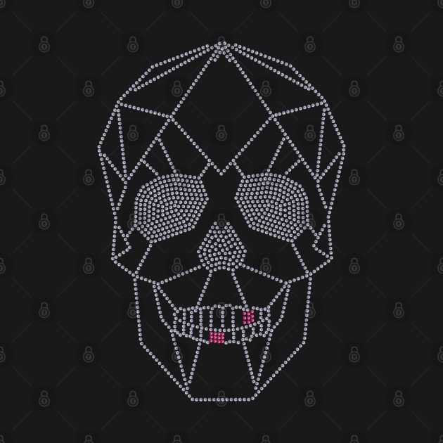 Skull Rhinestone Style by Velvet Love Design 