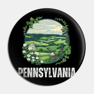 Pennsylvania State USA Pin