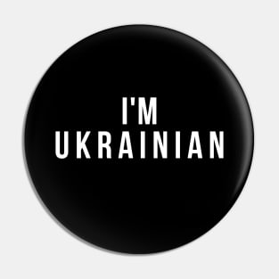 im ukrainian Pin