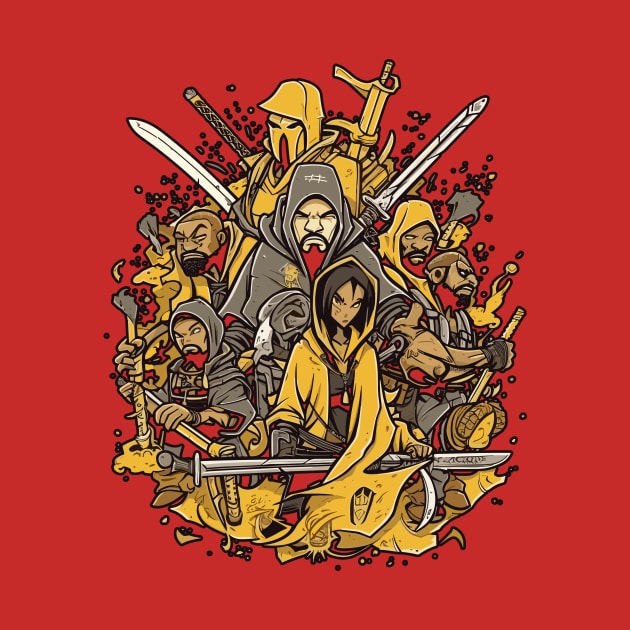 wutang shaolin warrior by Cherryhell Visual Project