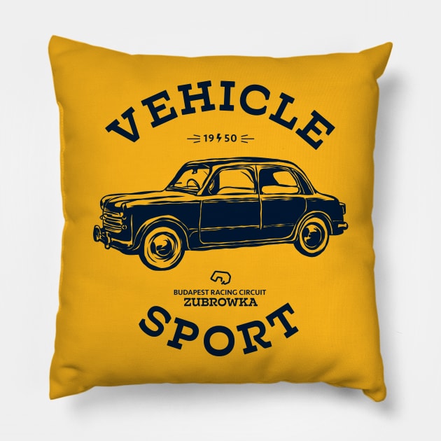 Vehicle Sport Pillow by jafaris