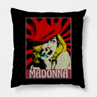 Madonna 90s Pop Art Style Pillow