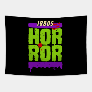 80s Movies Fan Horror Tapestry