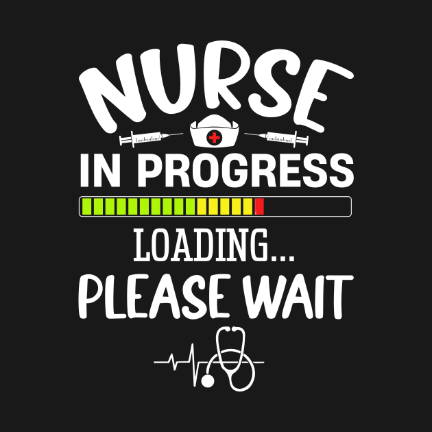 Nurse In Progress Future Nurse and Nursing Student by We Print On Gifts