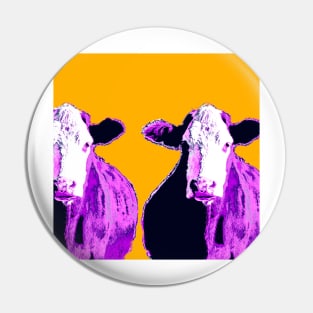 Purple Cow Pin