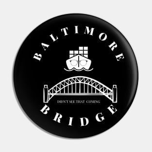 Baltimore Bridge Collapse Pin