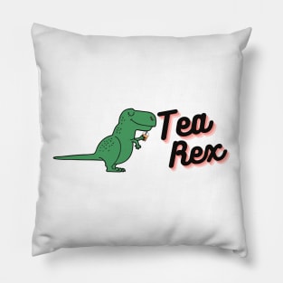 Tea-Rex Pillow