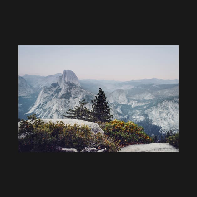 Half Dome view by hraunphoto