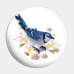 Blue Jay Pin