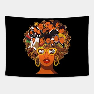 I Love My Roots Black History Month Women Black Pride DNA Tapestry