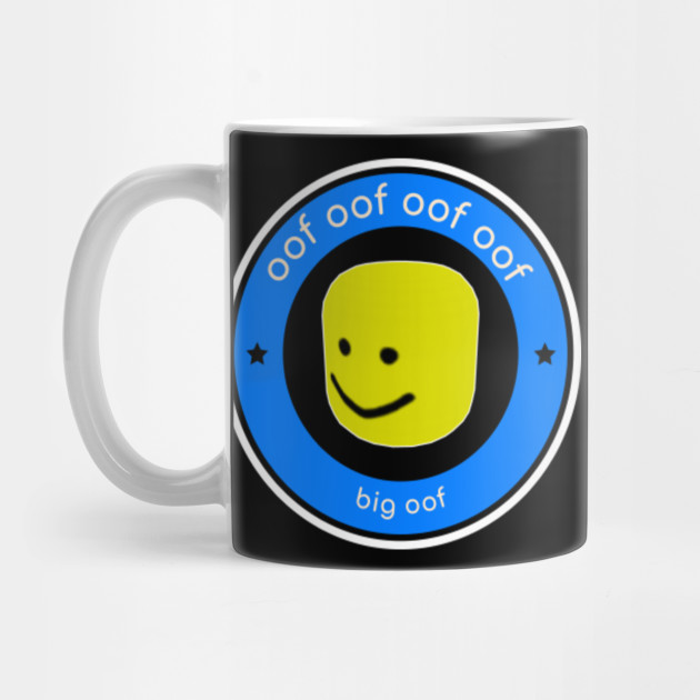 Roblox Big Head Big Oof Noob Meme Roblox Mug Teepublic - roblox bighead meme