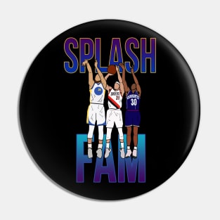 Steph Curry/Seth Curry/Dell Curry - Splash Fam Pin