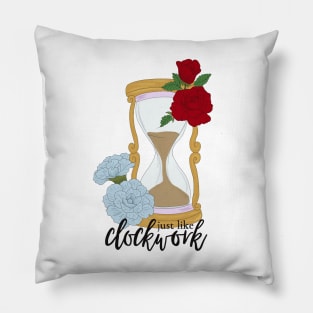 Worded Clockwork Pillow