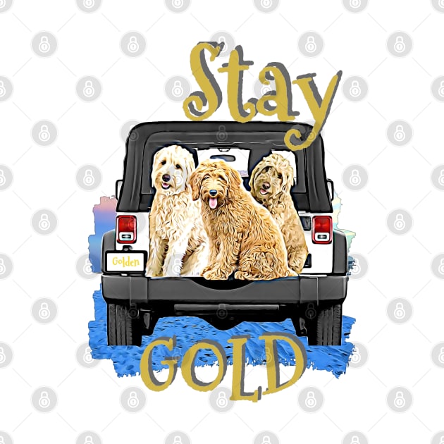 GOLD Doodles by Witty Things Designs