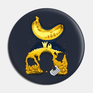 Banana Moon Pin