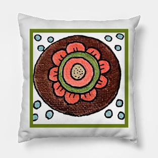 Groovy Flower #3 Pillow