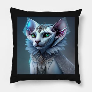 Gothic Sphynx Hybrid Pillow