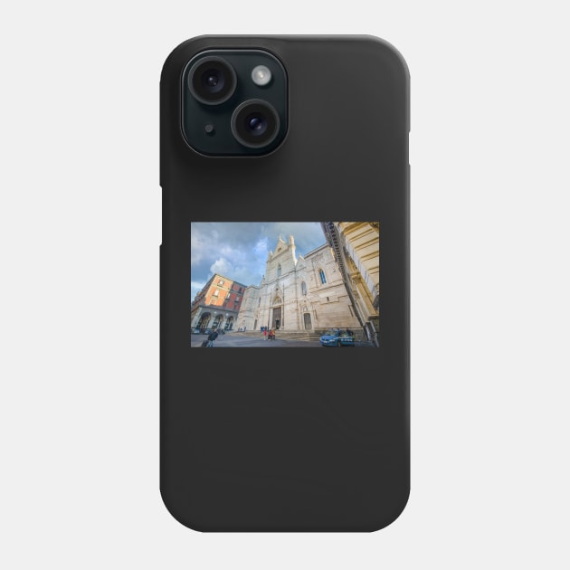 Cattedrale di San Gennaro or Duomo of Naples, Italy Phone Case by mitzobs