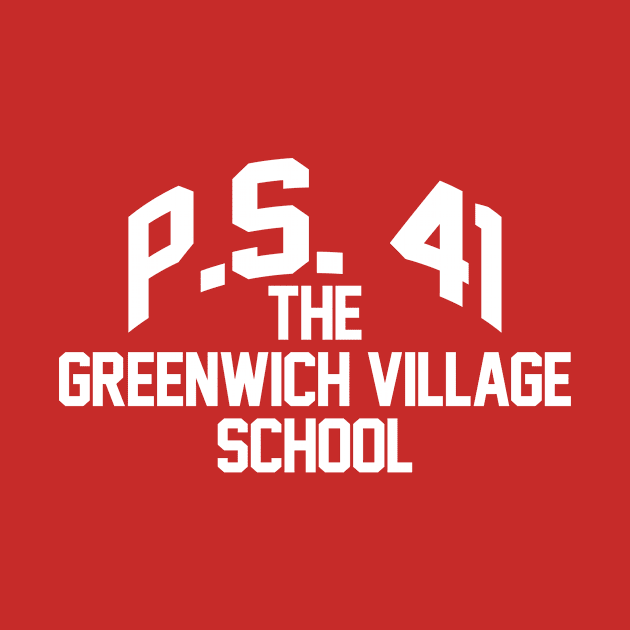 P.S. 41 The Greenwich Village by Fresh Fly Threads