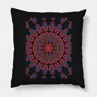 hamesh mandala Pillow