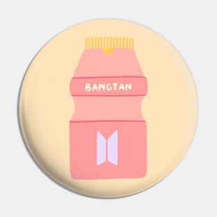 BTS yoghurt Pin