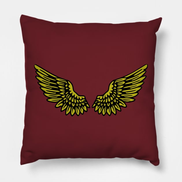 Angel Wings Pillow by KayBee Gift Shop