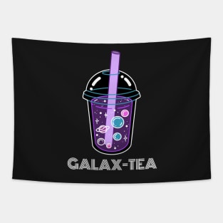 Galaxy Boba Tea Tapestry